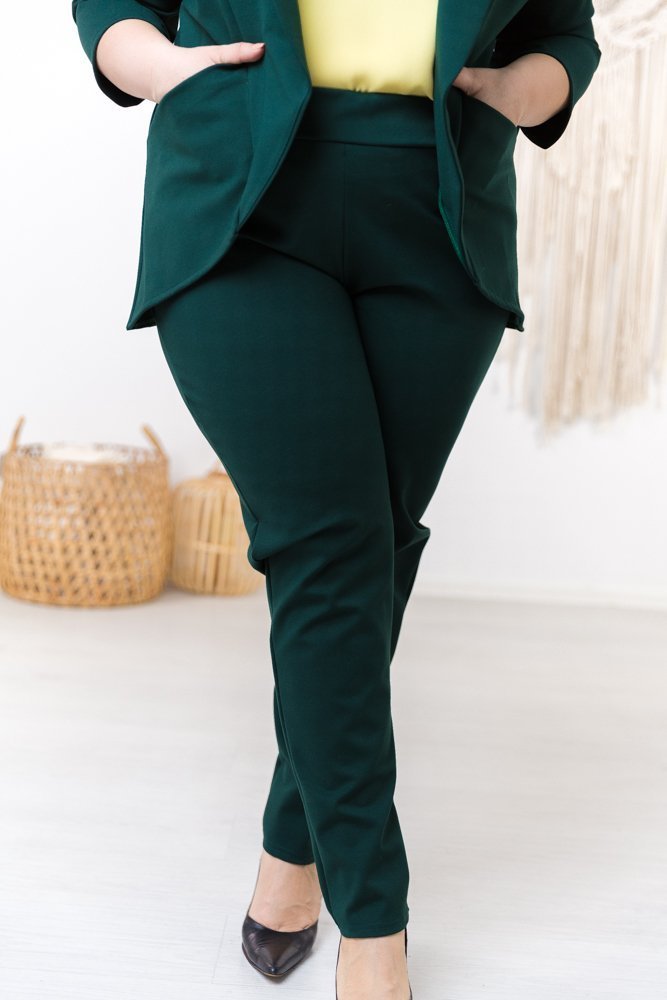  Zielone Spodnie BAKIOLA Plus Size