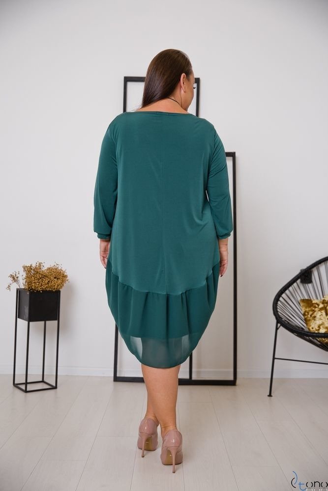 Zielona Sukienka APPRI Plus Size